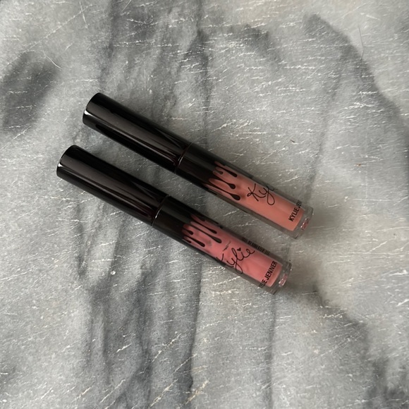 Kylie Cosmetics Other - KYLIE COSMETICS Mini “candy k” in matte and “charm” in velvet liquid lip…